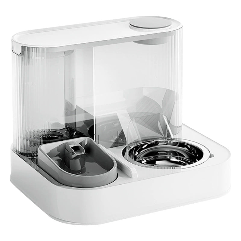 Automatic Pet Feeder and Water Dispenser Combo