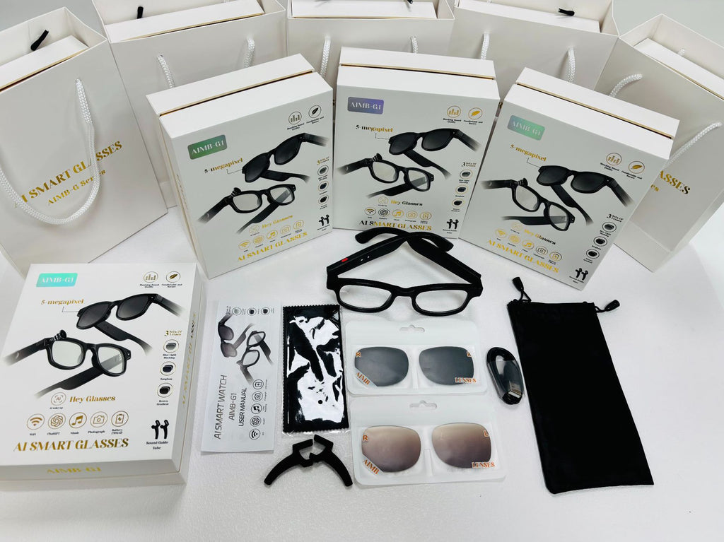 AIMB-G1 Smart Glasses with AI Translation