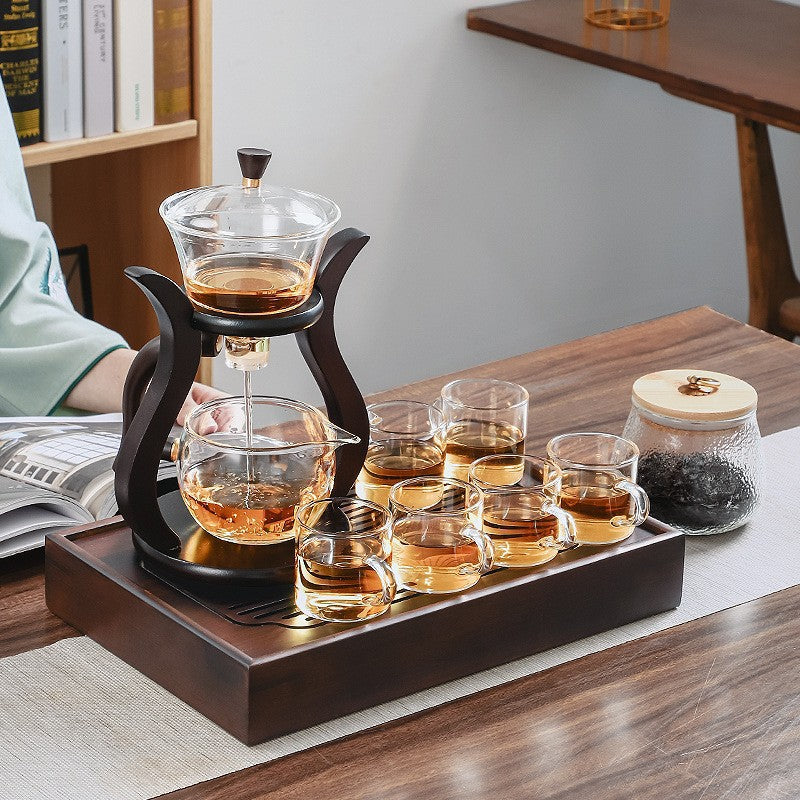Magnetic Semi-Automatic Ceramic Tea Set