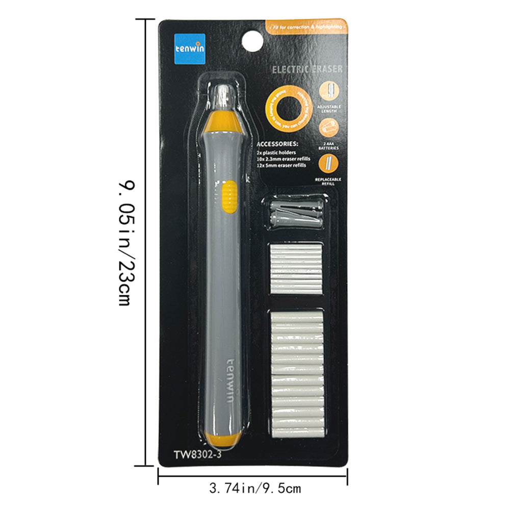 Automatic Electric Highlight Eraser for Art Sketching