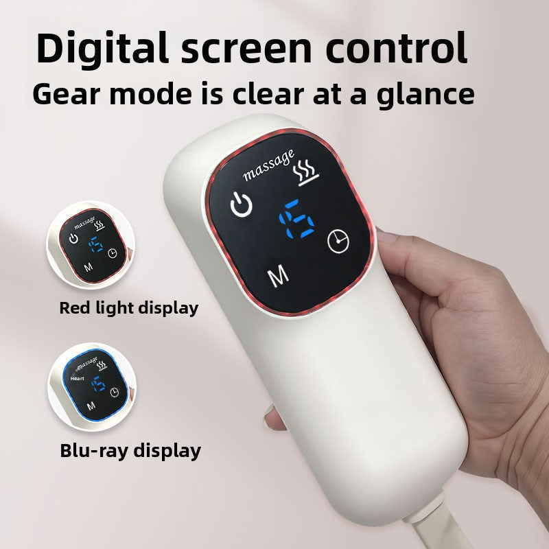 Automatic Airbag Head Massager with Heat Therapy