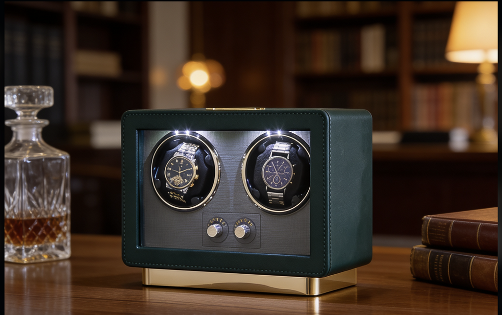 Automatic Watch Winder with LED Light