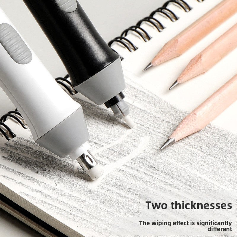Automatic Electric Highlight Eraser for Art Sketching
