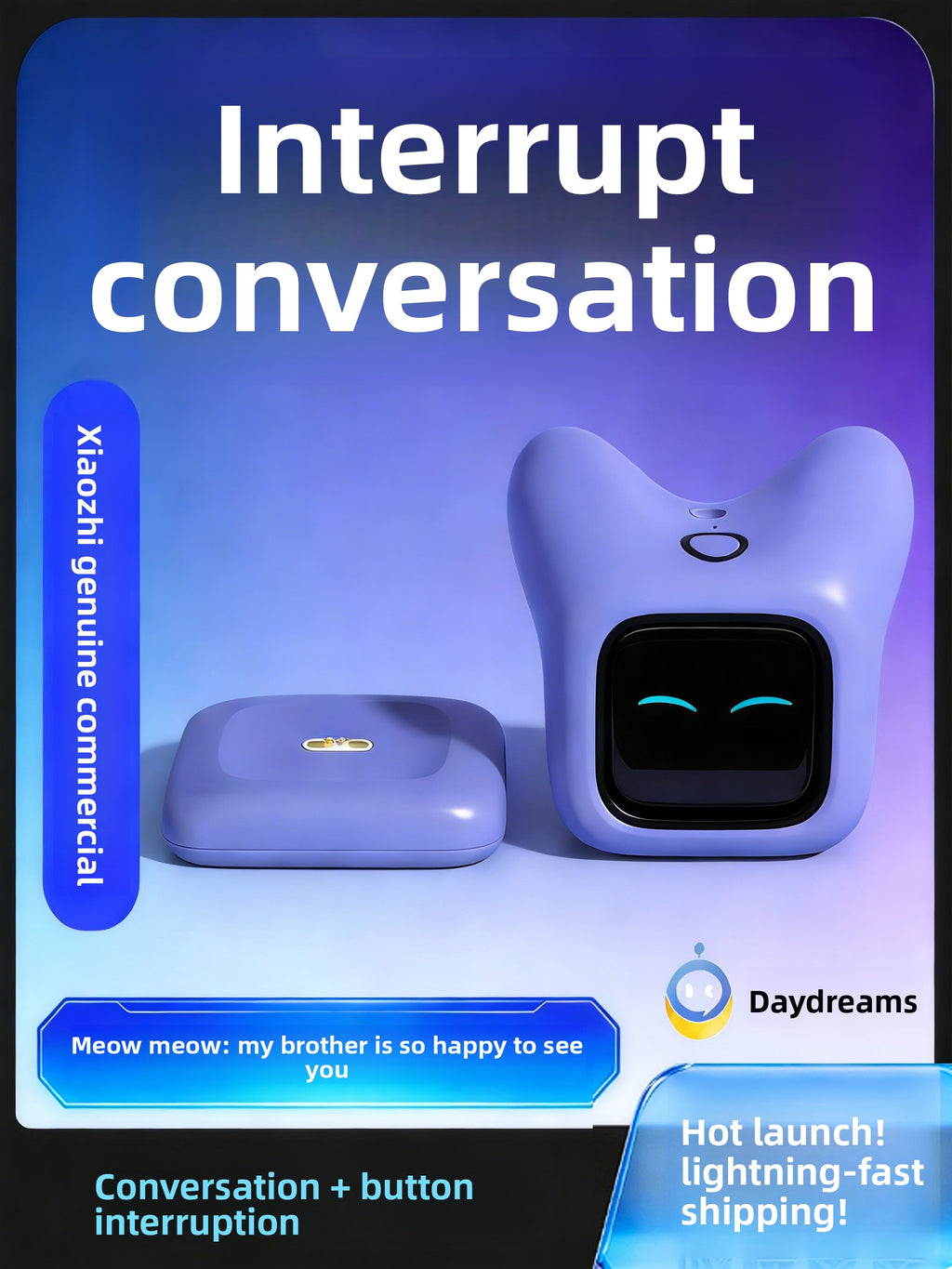 Intelligent AI Robot Electronic Companion Pet